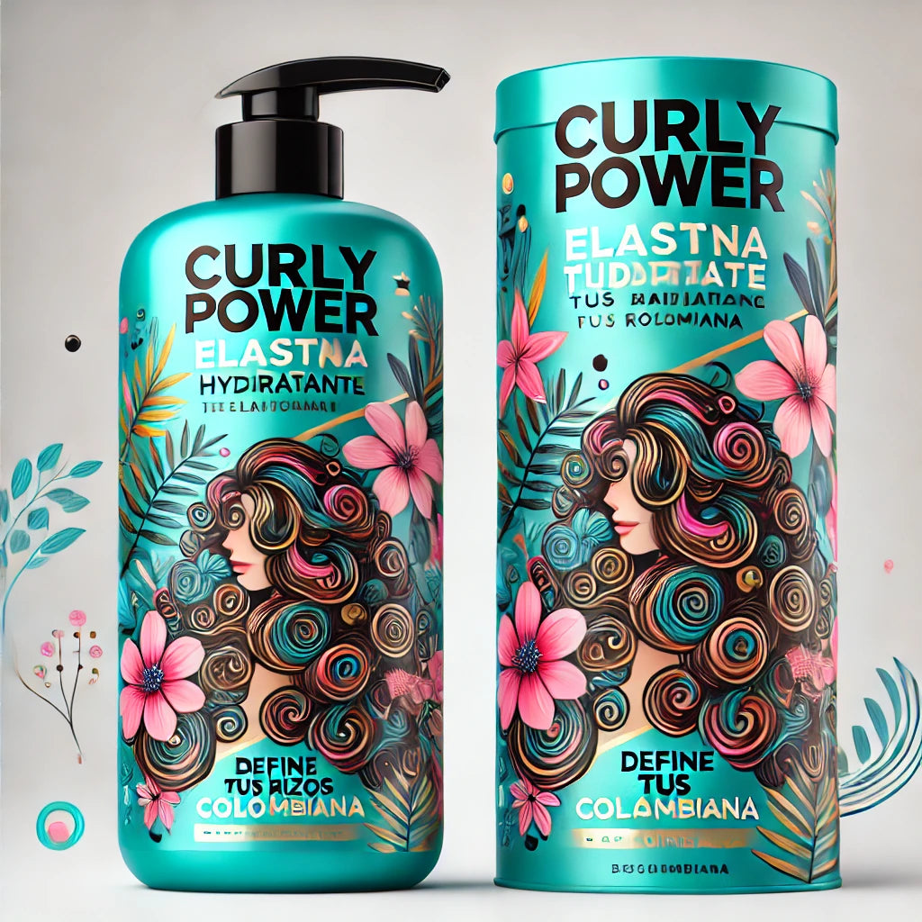 Curly Power® Elastina Hidratante para definir rizos💥Mega Oferta PAGUE 1 Y LLEVE 2